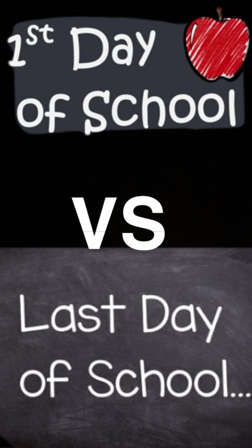 First vs. Last Day of School