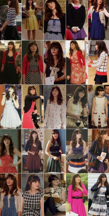Zoey Deschanel playing as Jessica Day in New Girl