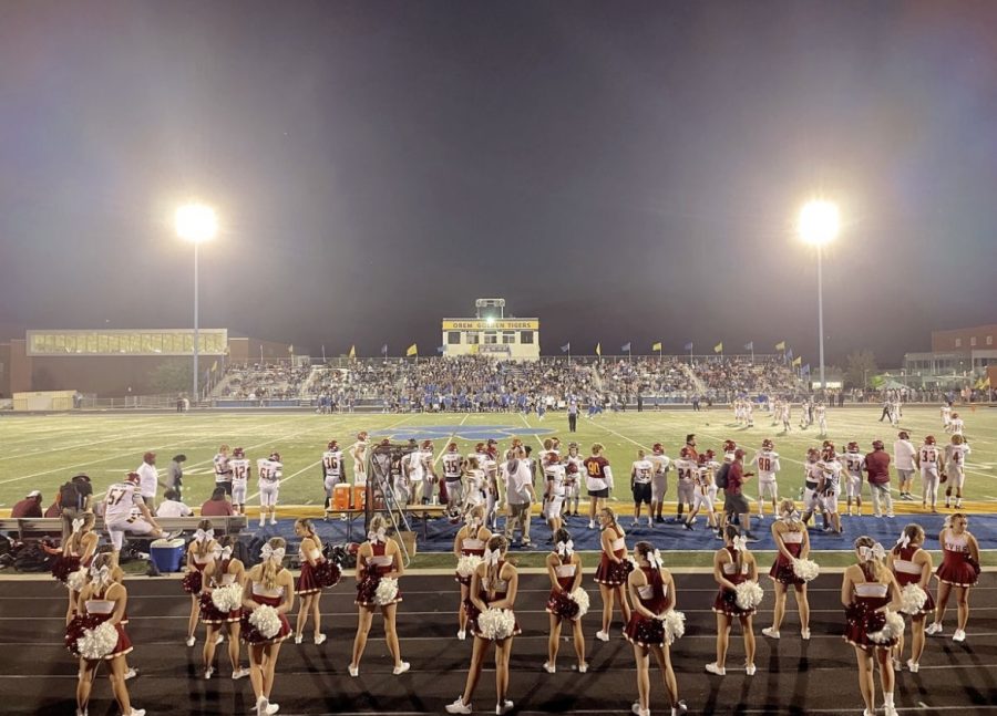 Friday night lights for the Bruins during the 2022 football season
